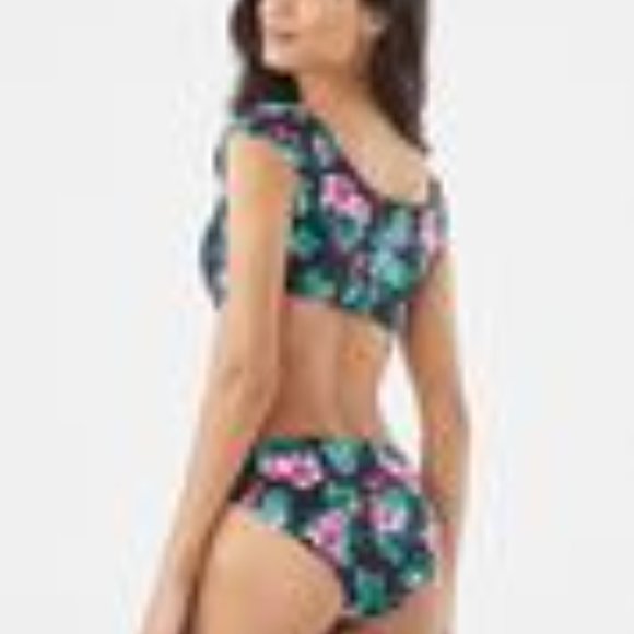Hawaiian Tropical Swimsuit L, XL - Picture 2 of 3